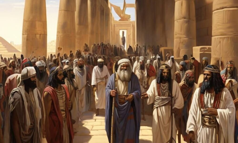 Moises y los egipcios